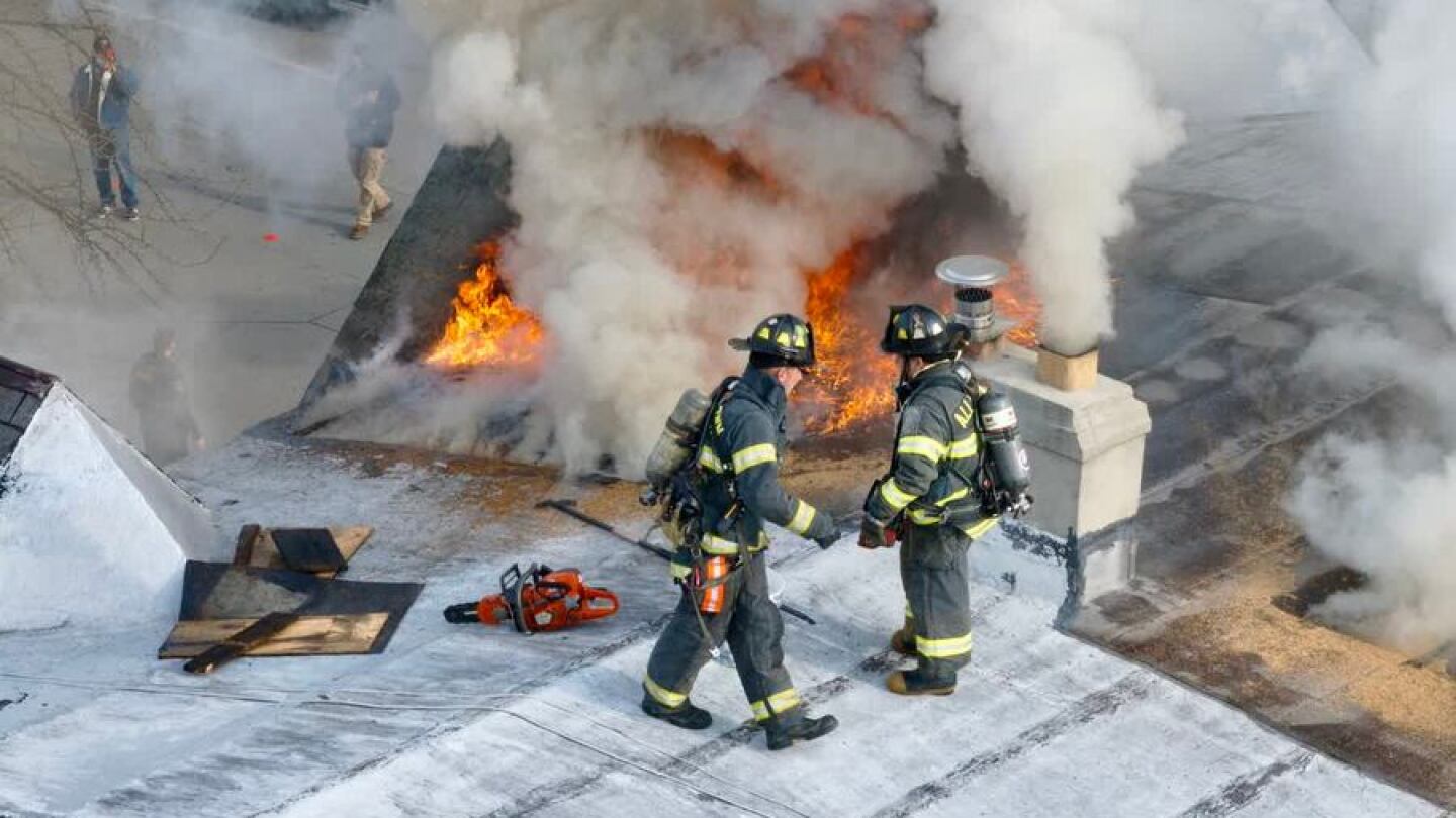 Allentown three-alarm fire on Allen Street displaces 5 families