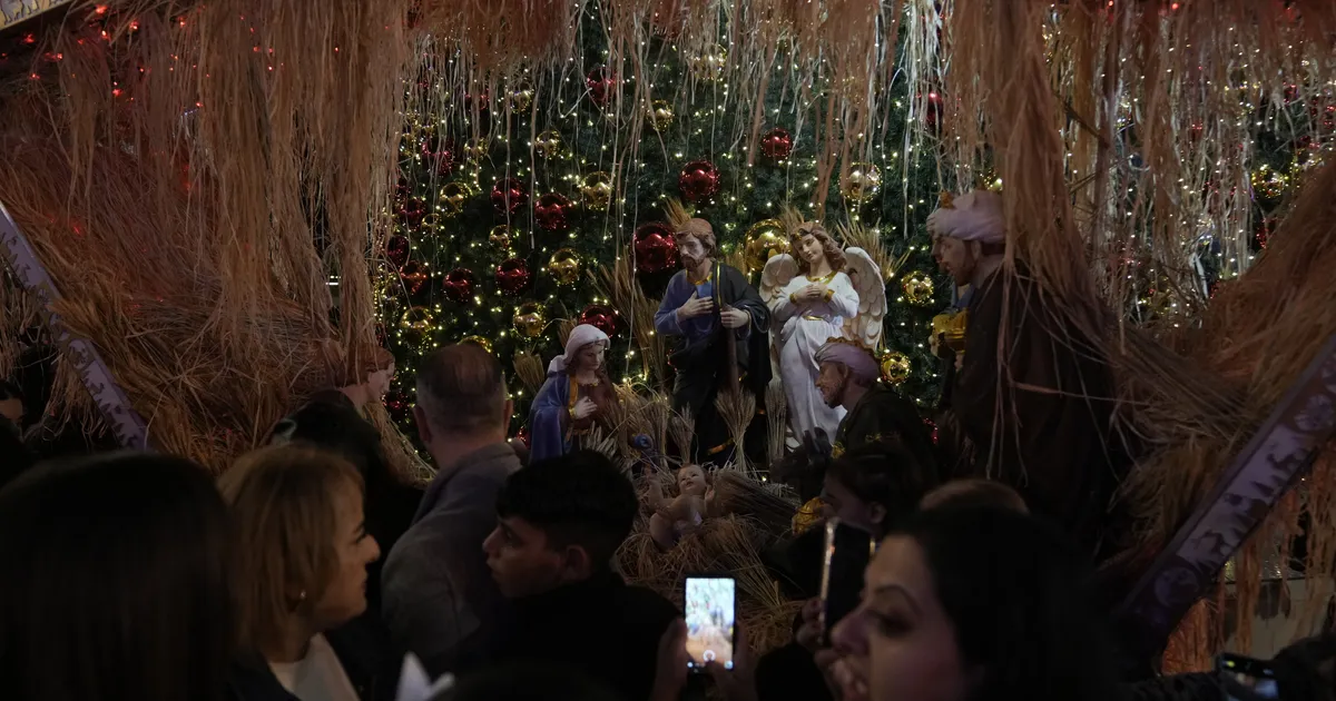 Christmas celebrations return to Bethlehem after 2 years of war in Gaza