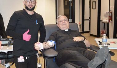 Diocese draws on blood bank patron saint for diocesan drive