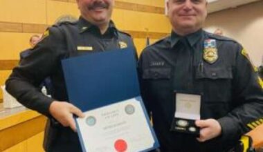 Sgt. Bryan Losagio receives leadership award – Lehigh Valley Press