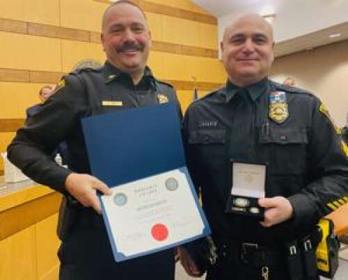 Sgt. Bryan Losagio receives leadership award – Lehigh Valley Press