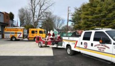 Western Salisbury Volunteer Fire Company hosts Santa and Mrs. Claus in annual Santa Run Dec. 20 – Lehigh Valley Press