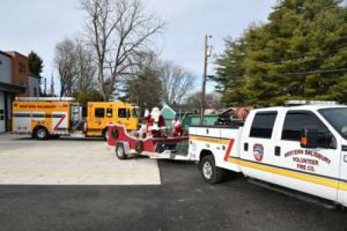 Western Salisbury Volunteer Fire Company hosts Santa and Mrs. Claus in annual Santa Run Dec. 20 – Lehigh Valley Press