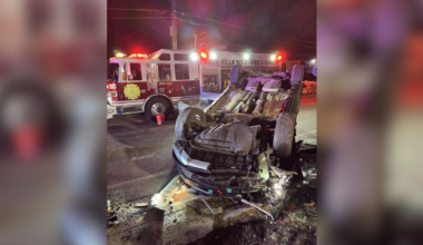 Three people taken to the hospital, one arrested after early morning crash in Penn Hills