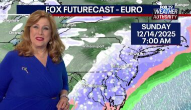 Philadelphia weather: Measurable snow expected this weekend with bitter cold temps
