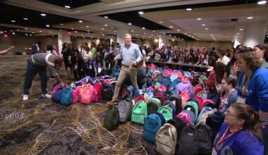 500 backpacks filled for Philadelphia foster kids by student volunteers