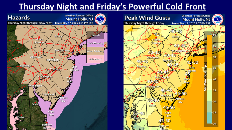 Wind advisory issued as cold front to end warmup