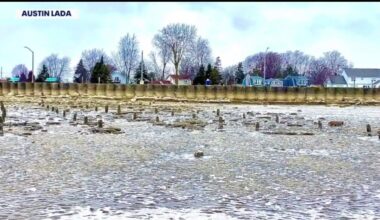 'Seiche' phenomenon causes Lake Erie water levels to recede