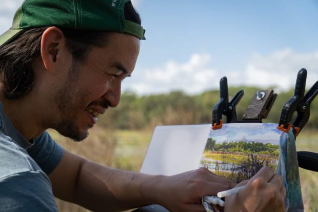 St. Lawrence artist Zoungy Kligge (Courtesy of the Berks Art Alliance)