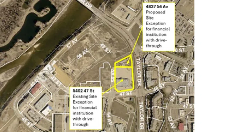 Council passes first reading to amend zoning bylaw for proposed financial institution with drive-thru