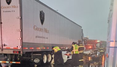 Fire Crews Working To Free Trapped Occupant After Crash With Tractor-Trailer On I-95 – Delaware Valley News