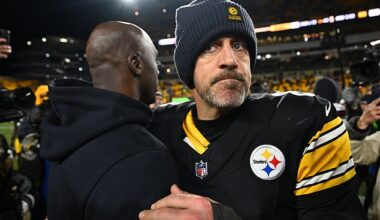 The Pittsburgh Steelers have not closed the door on bringing quarterback Aaron Rodgers back