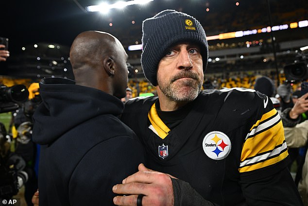 The Pittsburgh Steelers have not closed the door on bringing quarterback Aaron Rodgers back