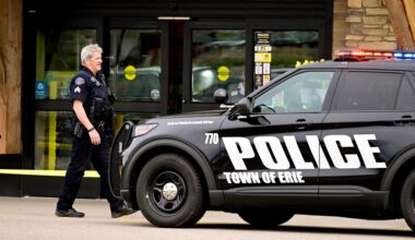 Erie Parkway closed for a crash east of downtown Erie