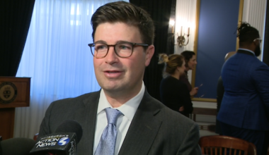 Newly elected Mayor Corey O'Connor celebrates first day in office