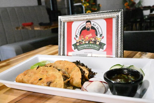 Birria tacos are the most popular dish Thursday, Jan. 8, 2026, at La Cocina del Abuelo, which has opened a new location on West Broad Street in Bethlehem. (Amy Shortell/The Morning Call)