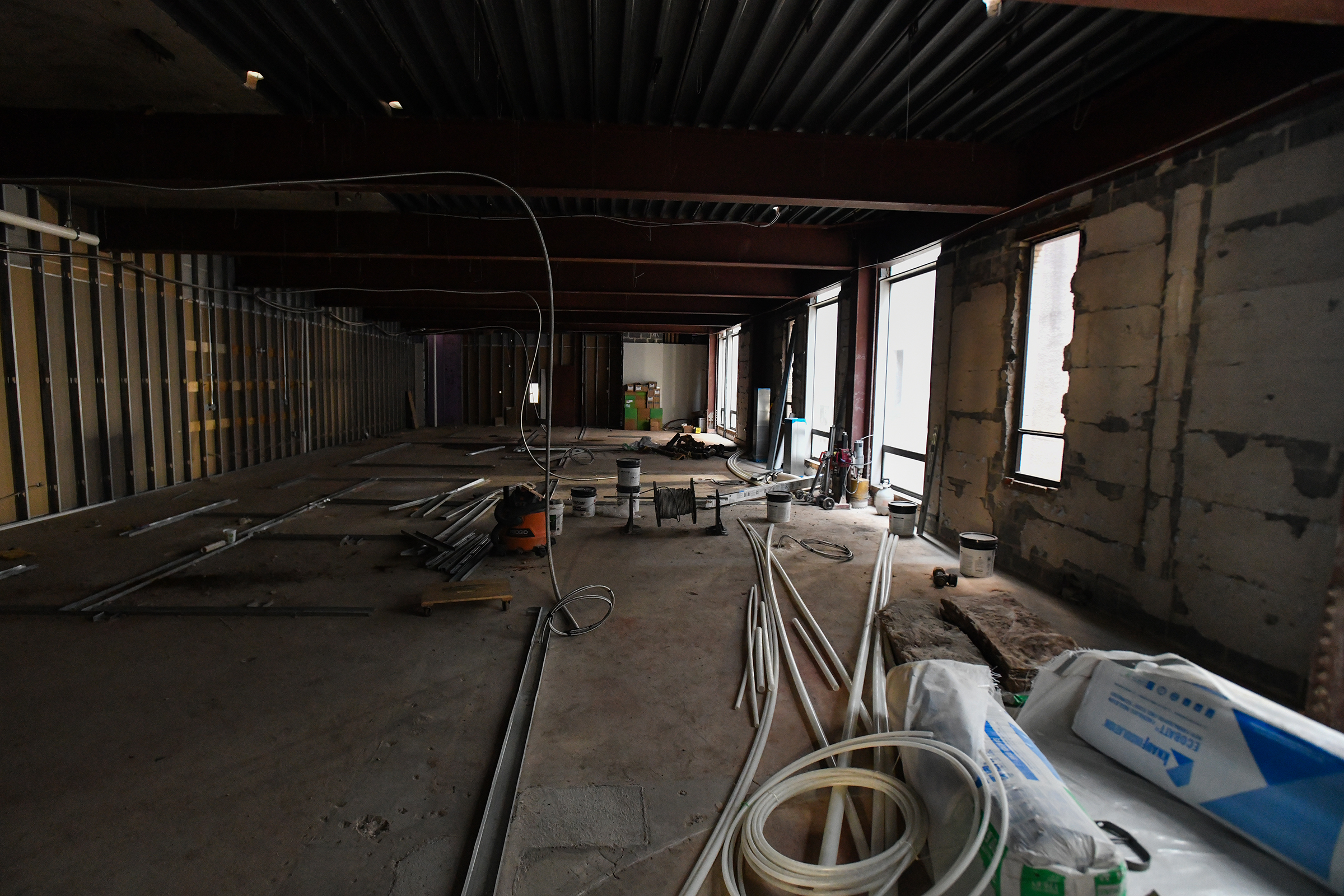 A section on the first floor of The Building Blocks...