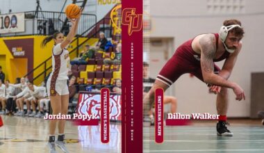 Walker, Popyk Named Gannon Student-Athletes of the Week