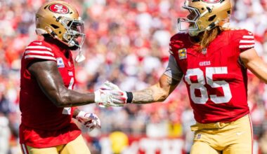 49ers soar over Philadelphia Eagles in 23-19 win, season continues on the road