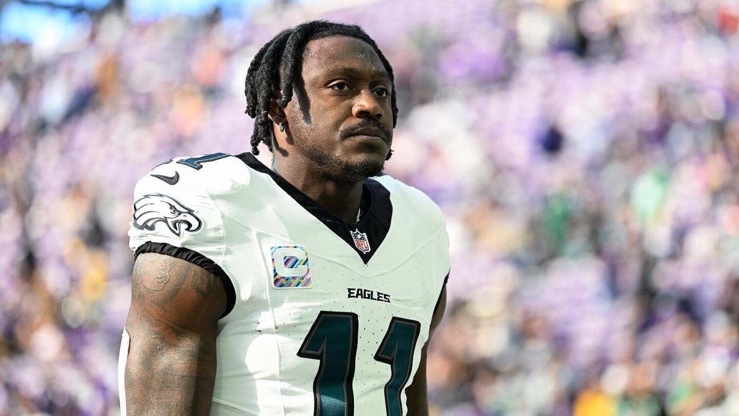 What is AJ Brown's future with the Philadelphia Eagles?