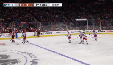 Artemi Panarin with a Goal vs. Philadelphia Flyers