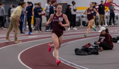 Brown, Holland win events for Golden Bear women at Alvernia Winter Invitational