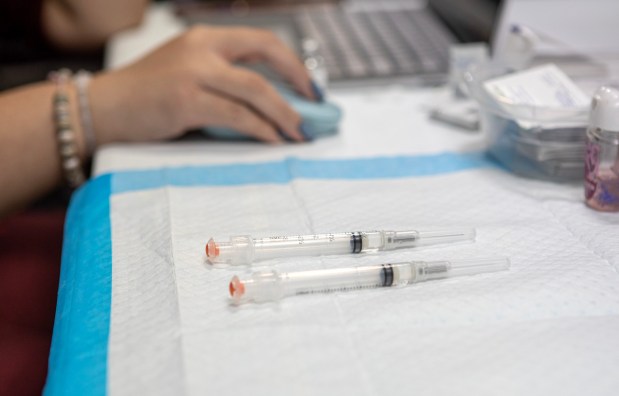 Berks health officials stressed that anyone who hasn't gotten the flu vaccine yet still has time to do so. (Jane Therese/ Special to The Morning Call)