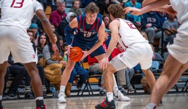 Men's Hoops Nipped by Harvard, 64-63