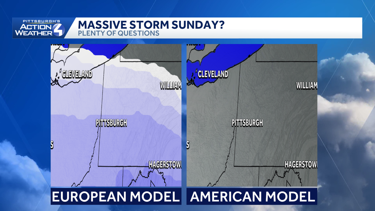 Pennsylvania weekend storm outlook | A look at the models