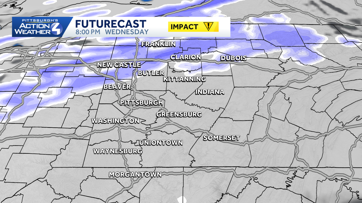Impact Day Wednesday in Western Pa. for low temperatures