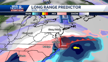 South-Central Pa. storm tracks, models