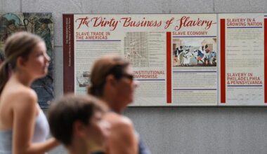Philadelphia sues over removal of slavery exhibit at national park