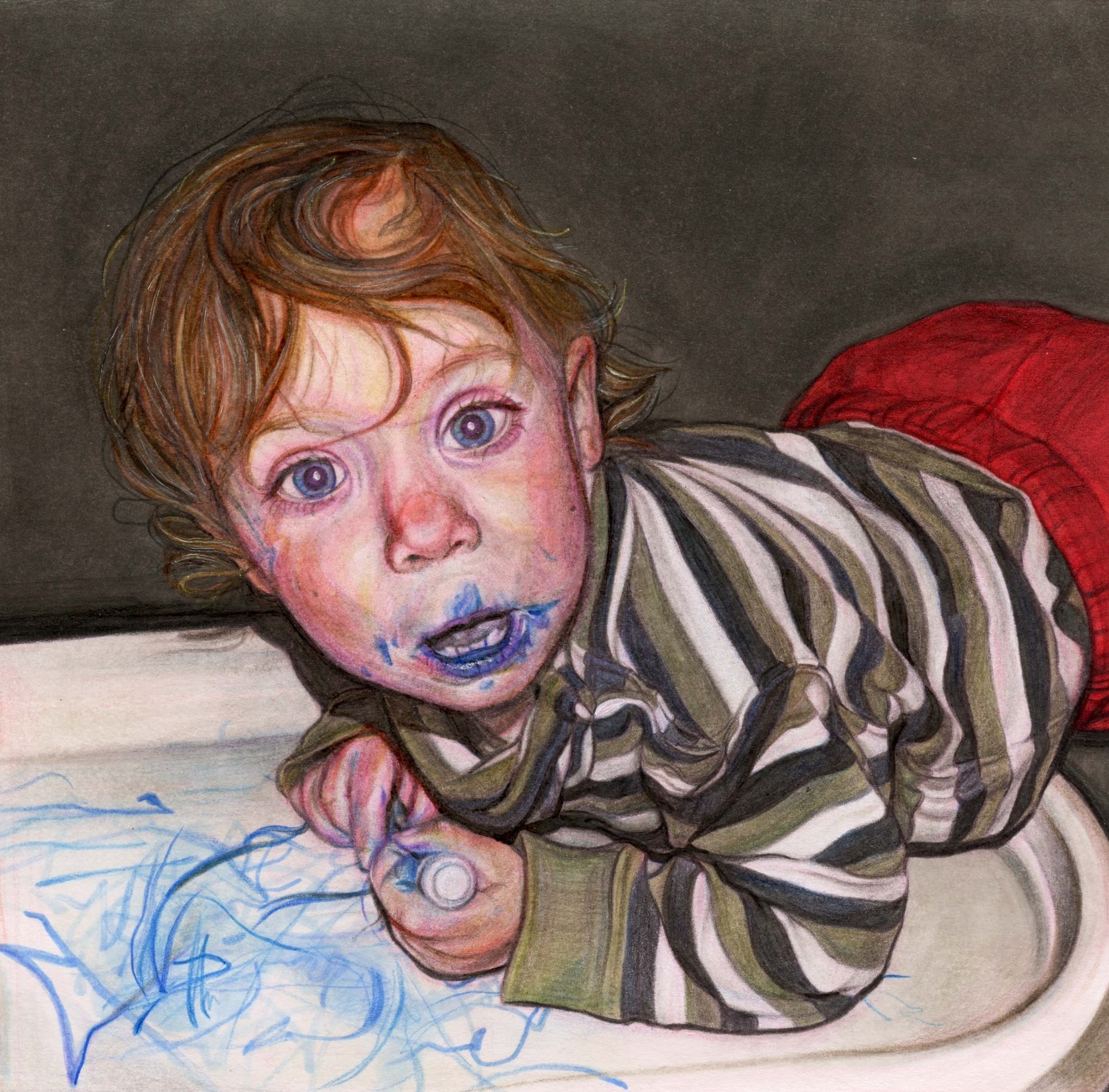 Award winning work by Casper Karr, Northwest Area Junior Senior...