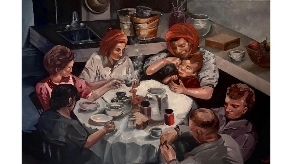 Award winning work by Maya Zhivkovich, Delaware Valley High School....