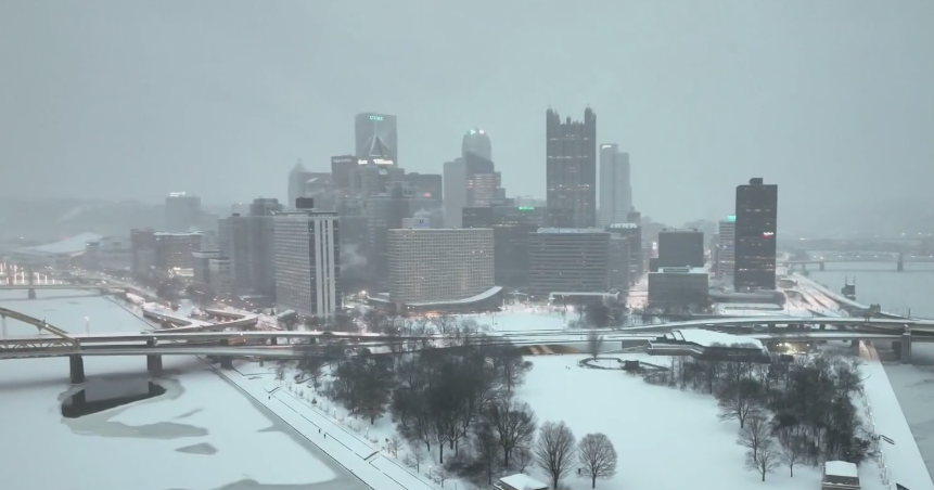 PHOTOS: Heavy snow blankets the Pittsburgh area and western Pennsylvania amid historic winter storm