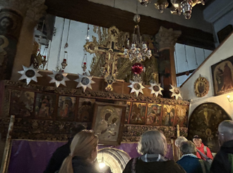 Entrance to the Grotto -  Image ICN/JS