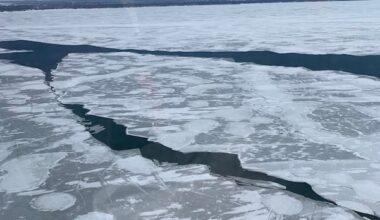 Lake Erie has more ice in late January than any winter in the past 23 years