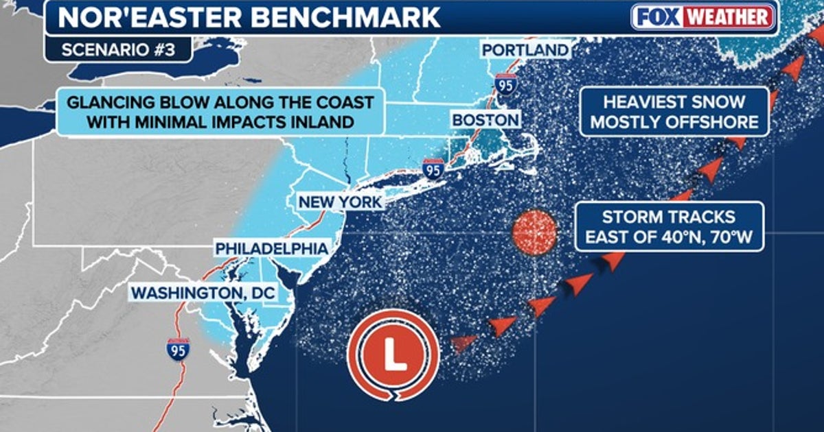 Will weekend nor'easter bring more snow to New Jersey, Delaware?