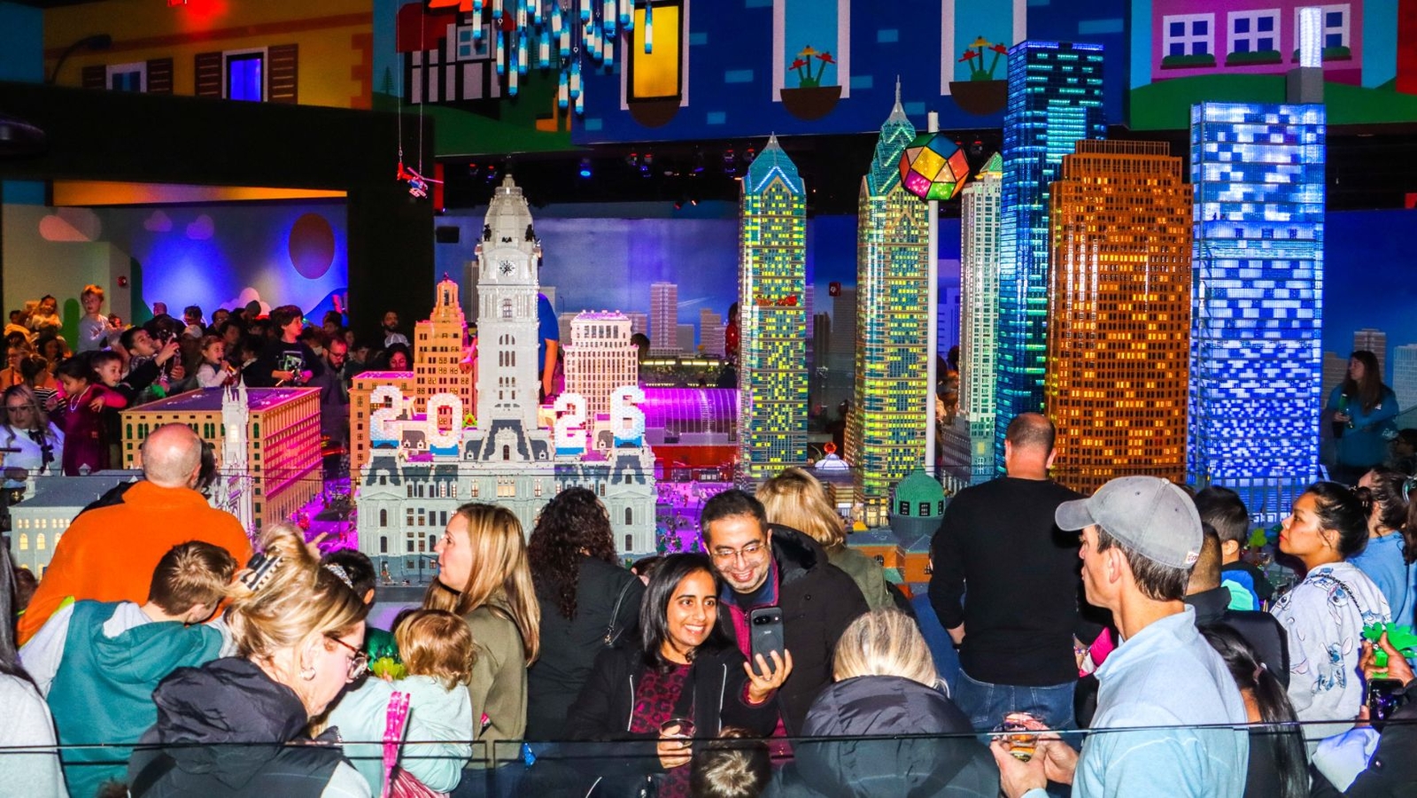 LEGOLAND Discovery Center Philadelphia builds excitement for 2026 during 'Noon Year's Eve'