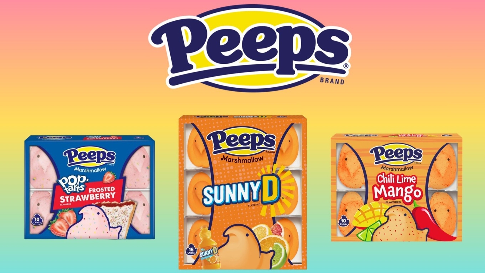 Peeps releases lineup of new flavors coming to stores ahead of Easter