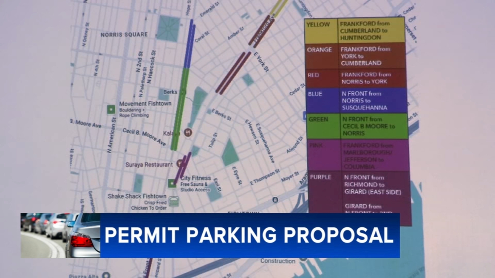 Residents in Philadelphia's Fishtown section force withdrawal of parking proposal after heated meeting