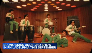 Bruno Mars adds second show at Lincoln Financial Field in Philadelphia for 'The Romantic Tour'
