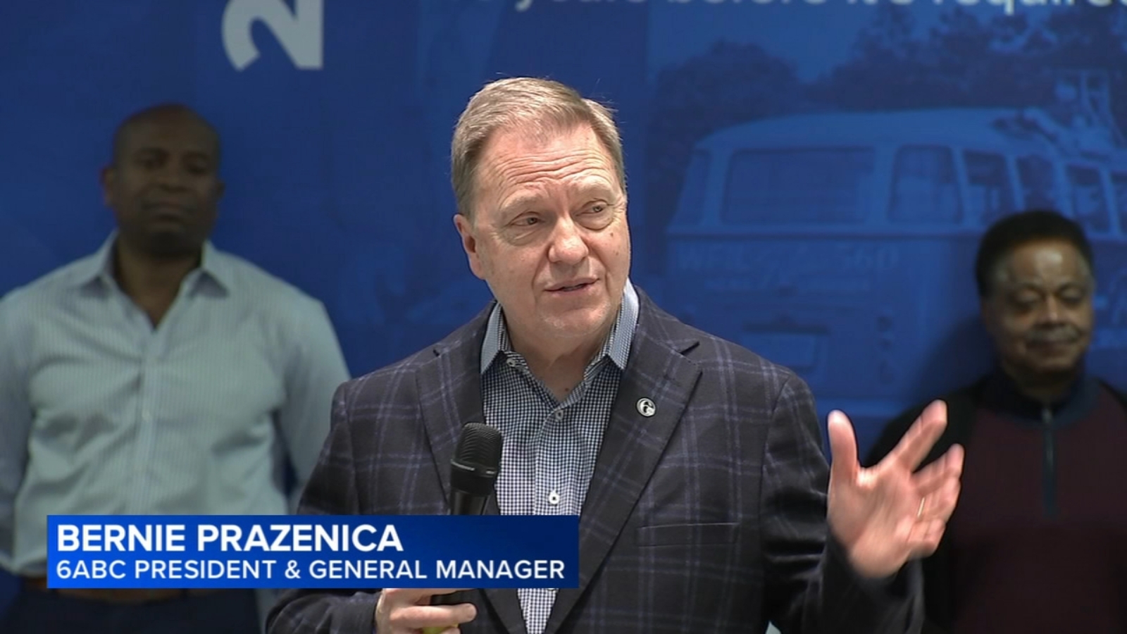 6abc celebrates retirement of longtime president, GM Bernie Prazenica