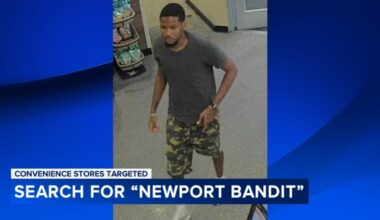 'Newport Bandit' accused of stealing thousands worth of cigarettes in the Philadelphia region