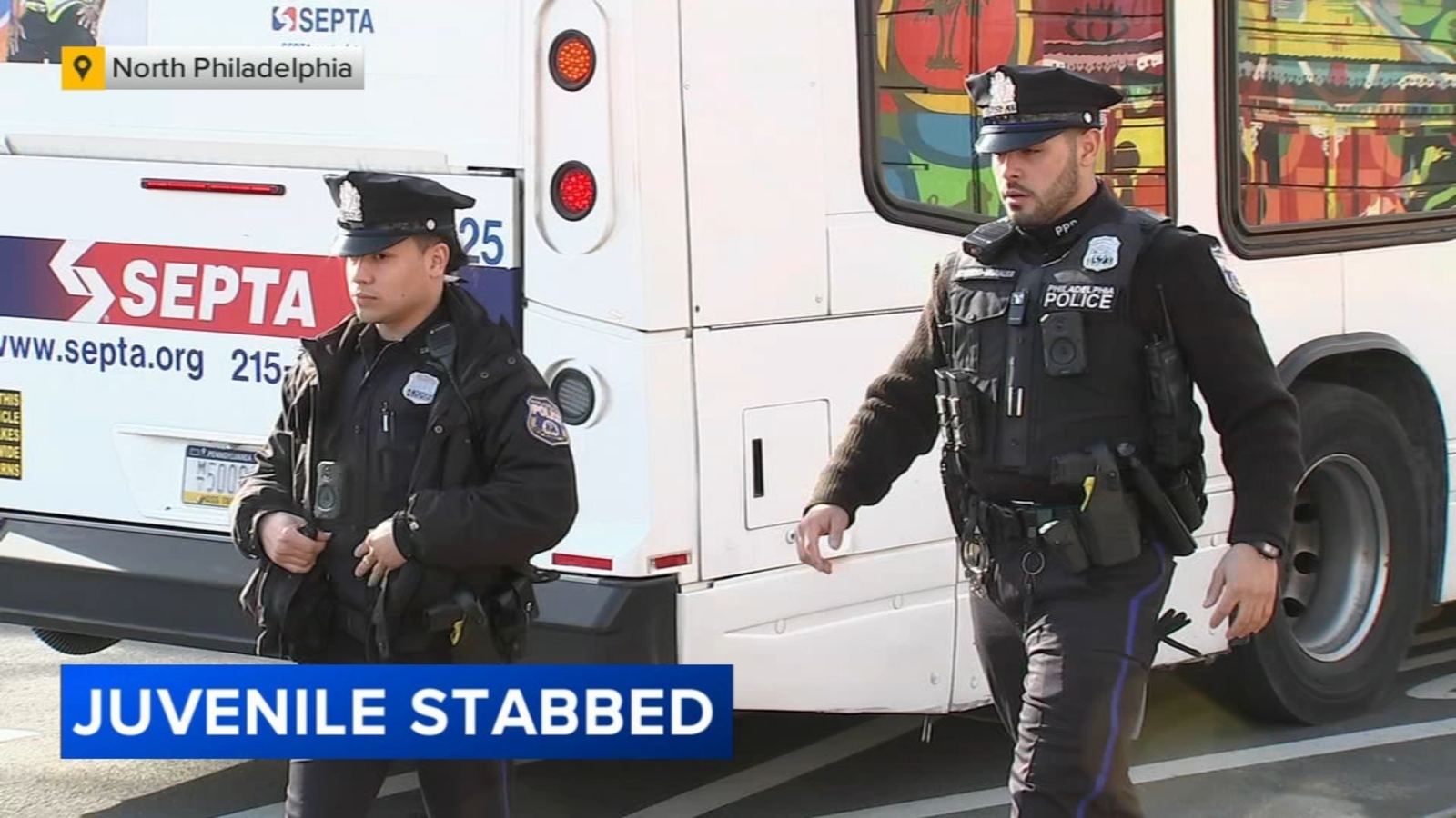 Juvenile hospitalized after stabbing in North Philadelphia