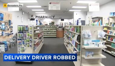 Delivery driver robbed of $16,000 in weight‑loss medications outside Bensalem, Pa. pharmacy