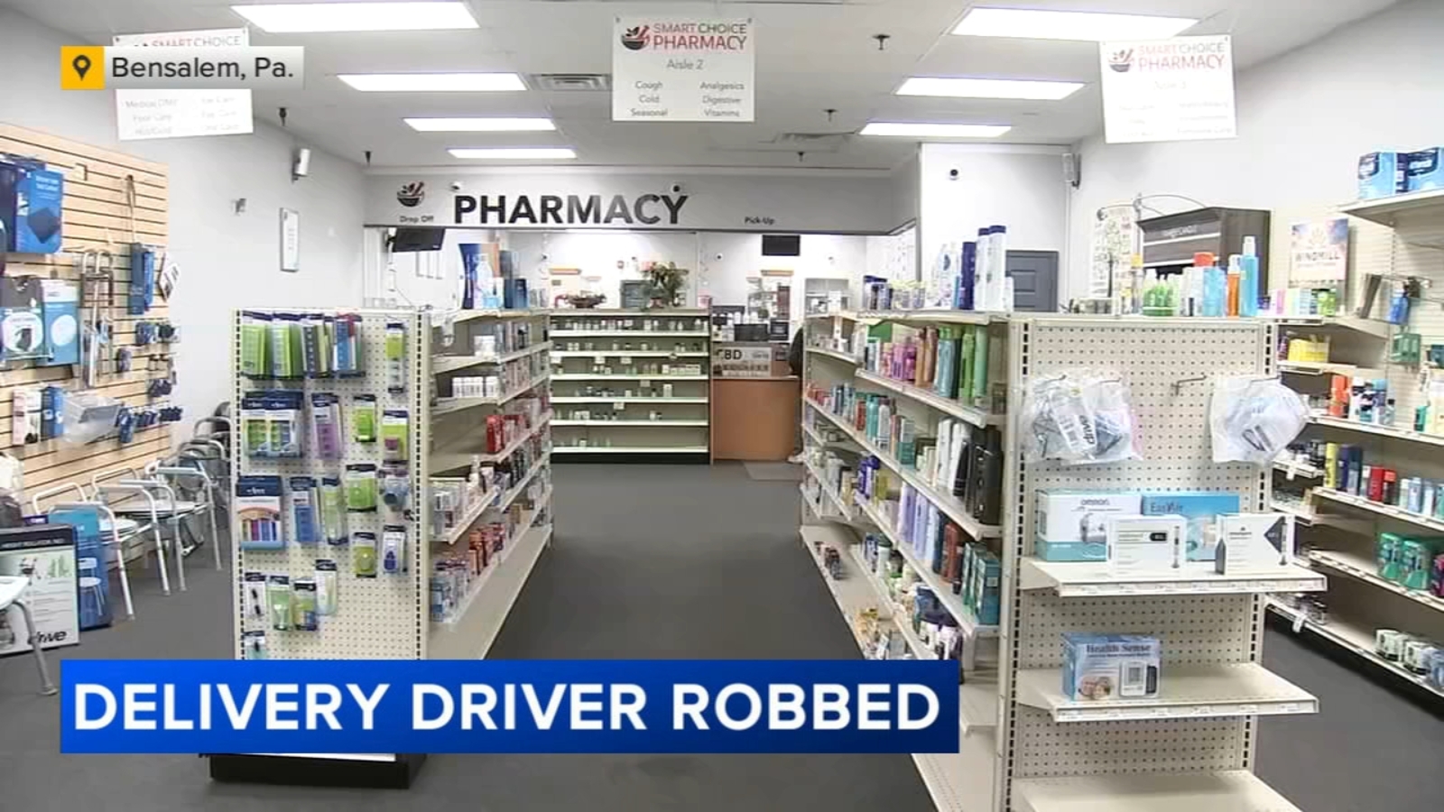 Delivery driver robbed of $16,000 in weight‑loss medications outside Bensalem, Pa. pharmacy