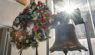 Wreath-laying ceremony at Liberty Bell celebrates National Freedom Day