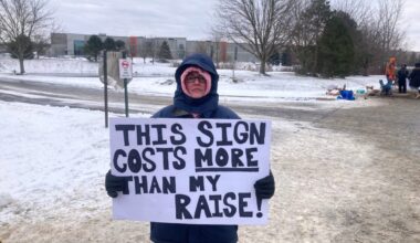 More than 250 are on strike at Parker Lord's Erie County plant. HeresWhy