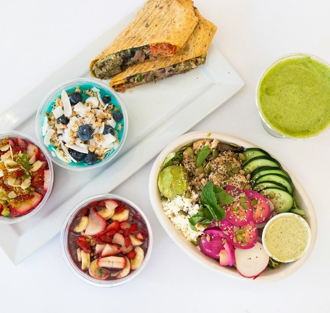 Vitality Bowls goes beyond smoothies, offering antioxidant-rich blends alongside hearty green and grain bowls.